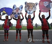 Brazil Indigenous Protest