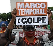 Brazil Indigenous Protest