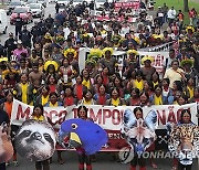 Brazil Indigenous Protest