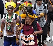 Brazil Indigenous Protest