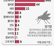 [그래픽] 뎅기열 유입국가 현황