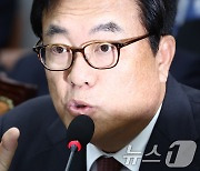 [국감]정진석 "윤·명 통화, 정치적·법적·상식적으로 아무 문제 없다"