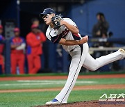 [포토] 김서현 '쿠바 상대 역투'