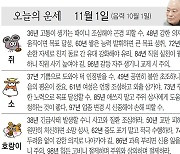 [오늘의 운세/11월 01일]