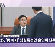 野, '與 배제' 상설특검안 운영위 단독 처리 [뉴스와이드]