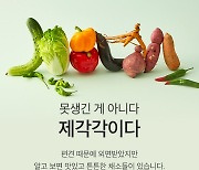 컬리, 치솟는 농산물 가격에 못난이 채소 판매량 2배 '껑충'