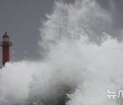 제주, 태풍 콩레이 간접 영향… 내일까지 최대 300mm 비 쏟아져 [뉴시스Pic]