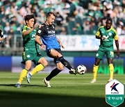 K리그1 전북, 인천과 0-0 무승부…순위 변화 없이 36라운드 마무리