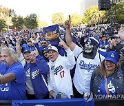 Dodgers Parade Baseball