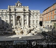 APTOPIX Italy Trevi Fountain