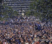 Dodgers Parade Baseball