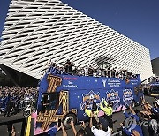 Dodgers Parade Baseball