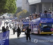 Dodgers Parade Baseball