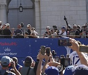 Dodgers Parade Baseball