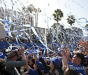 Dodgers Parade Baseball