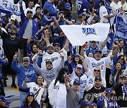 Dodgers Parade Baseball