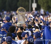 Dodgers Parade Baseball