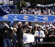 Dodgers Parade Baseball