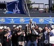 Dodgers Parade Baseball