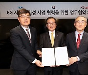 김영섭 KT 대표, KT SAT-KAI와 '6G 위성 사업' 업무협약 체결