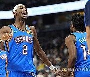 [NBA] 'SGA 25P 9A' OKC, 클리퍼스 꺾고 6연승 질주 (3일 결과 종합)