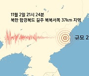 북한 함경북도 길주에서 규모 2.5 지진