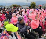 주말 양구 펀치볼 시래기 사과축제 '북적북적'[쿠키포토]