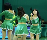 하나은행 치어리더, 상큼하게