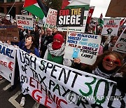 BRITAIN PROTEST ISRAEL GAZA CONFLICT