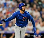 외야수 벨린저, FA 재수 선택…MLB 컵스에 잔류