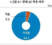 “중소기업 10곳 중 9곳은 AI 활용안해”