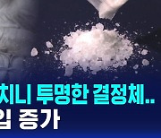 [D리포트] 화강암 불상 내리치니 투명한 결정체가…마약 반입 증가