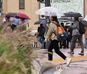 전국 흐리고 곳곳에 비…낮 최고 16∼23도