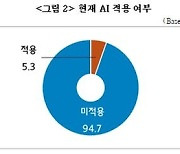 "중소기업 10곳 중 9곳, AI 사용 안 해"