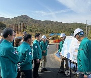 행안부, 인천 무의도 비상급수 실시지역 가뭄대책사업 현장 점검