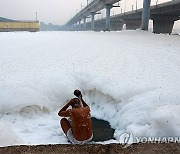 INDIA PHOTO SET ENVIRONMENTAL POLLUTION