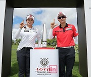 [포토] 롯데 챔피언십 공식 포토콜 '최혜진, 김효주, 이번주 많관부'