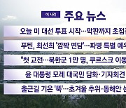 [YTN 실시간뉴스] 오늘 미 대선 투표 시작...막판까지 초접전