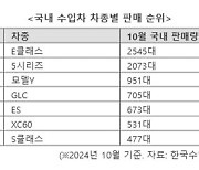 '전기차 화재에도' 벤츠, 두달 연속 수입차 판매 1위 올랐다