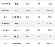 05일, 기관 코스닥에서 피에스케이홀딩스(-13.44%), 에이치이엠파마(-28.7%) 등 순매도