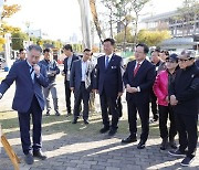 이장우 대전시장 "야구 특화거리, 원도심 활성화 위해 적극 지원"