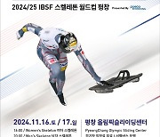 2024/25 IBSF 스켈레톤 월드컵 1·2차 대회 평창 올림픽슬라이딩센터서 개최