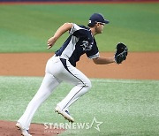 [포토] 김서현 '베이스 커버도 날렵하게'