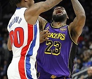 Lakers Pistons Basketball