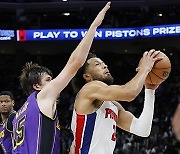 Lakers Pistons Basketball