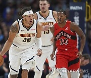 Raptors Nuggets Basketball