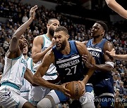 Hornets Timberwolves Basketball