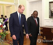 SOUTH AFRICA PRINCE WILLIAM VISIT