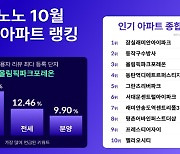 '호갱노노' 10월 검색 1위 아파트는? '잠실 래미안 아이파크'