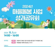 아동권리보장원, ‘마을돌봄 사업 법제화 20주년’ 성과공유회 개최